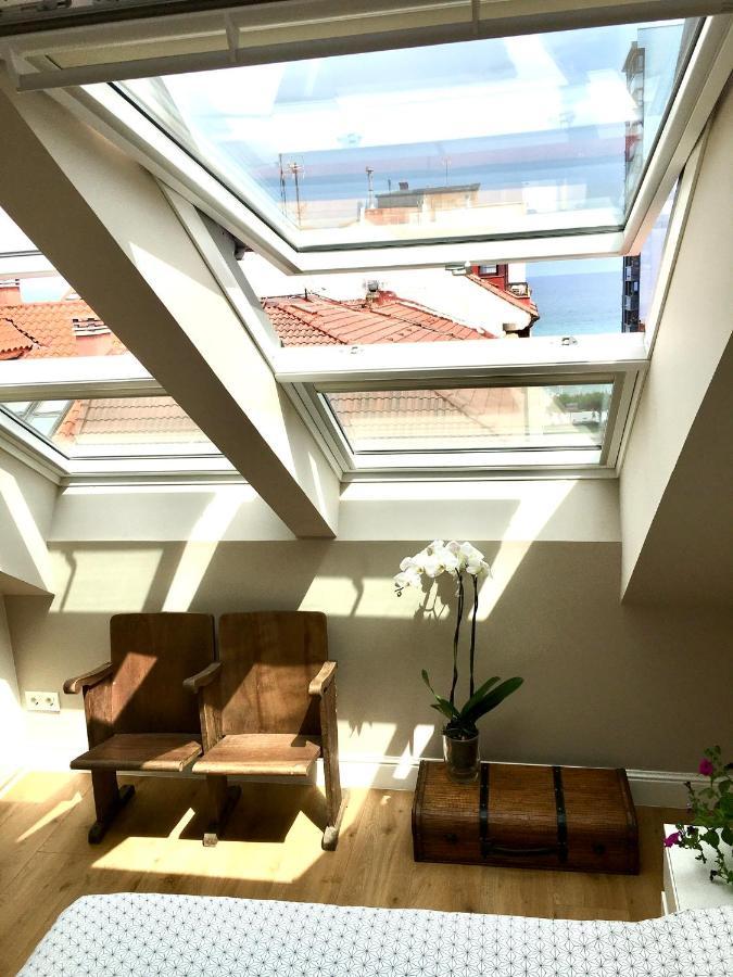 Ferienwohnung Atico Marques Vistas Al Mar - Garaje Opcional Gijón Exterior foto